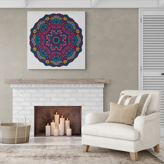 Big Mandala - Canvas Mérida Fine Print Art