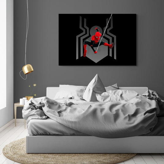 Black Spiderman #12 - Canvas Mérida Fine Print Art