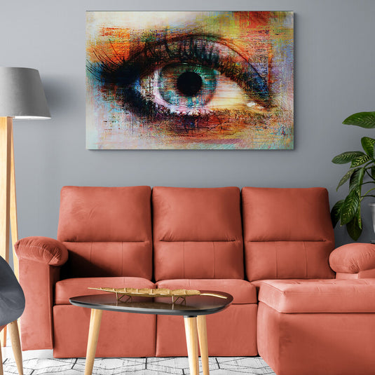 Blue Eye - Canvas Mérida Fine Print Art