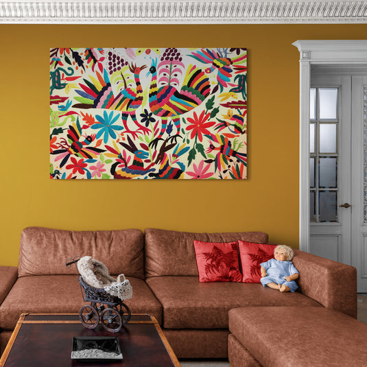 Bordados Mexicanos - Canvas Mérida Fine Print Art