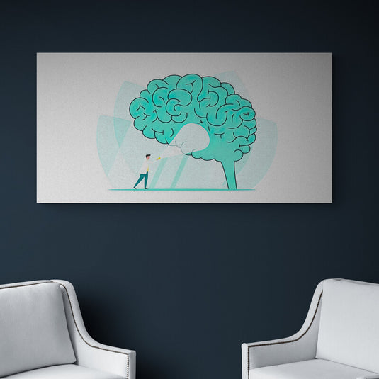 Brain Quest - Canvas Mérida Fine Print Art