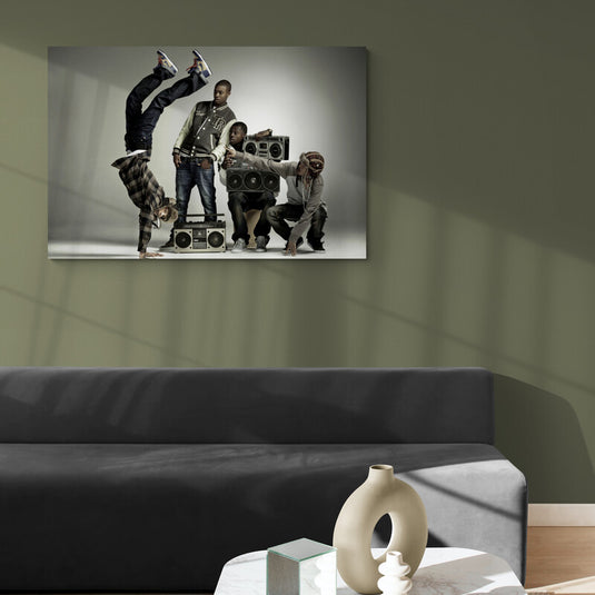 Break Dance - Canvas Mérida Fine Print Art