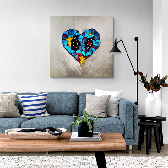 Palladium Heart - Canvas Mérida Fine Print Art