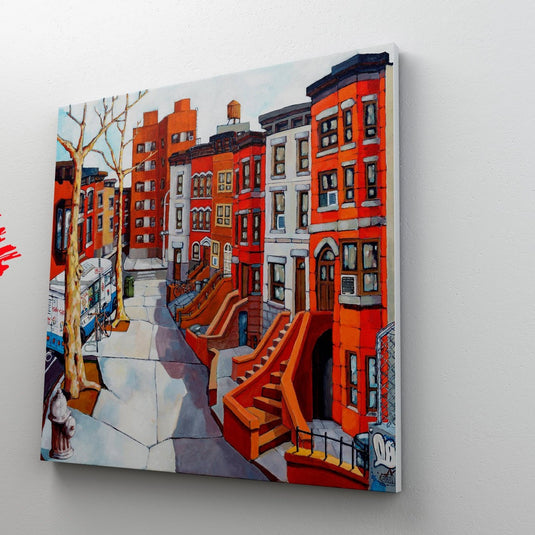 Brooklyn #2 - Canvas Mérida Fine Print Art