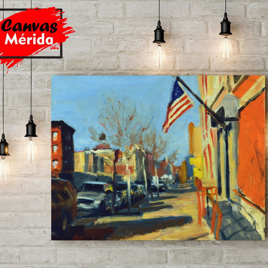 Brooklyn #5 - Canvas Mérida Fine Print Art