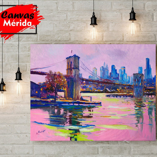 Brooklyn #6 - Canvas Mérida Fine Print Art