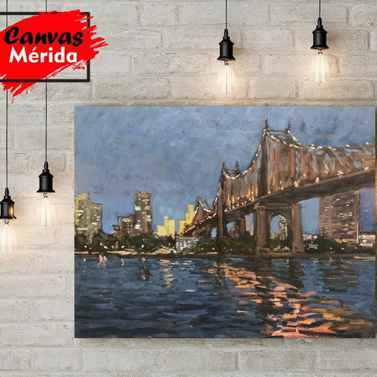 Brooklyn #7 - Canvas Mérida Fine Print Art