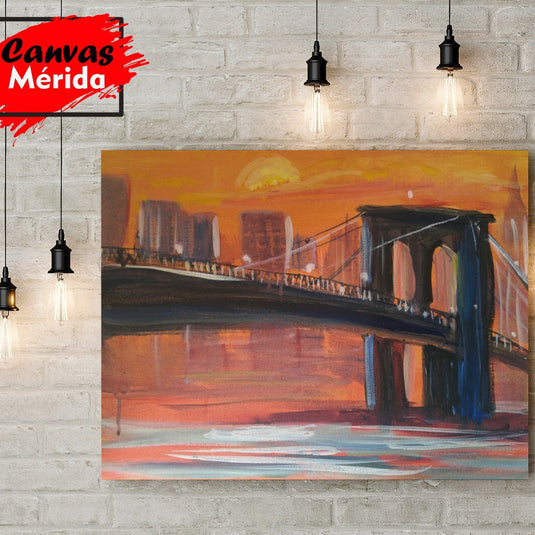 Brooklyn #8 - Canvas Mérida Fine Print Art