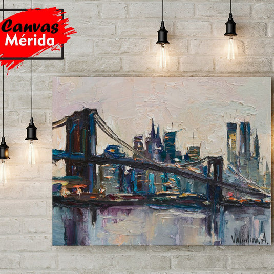 Brooklyn #9 - Canvas Mérida Fine Print Art