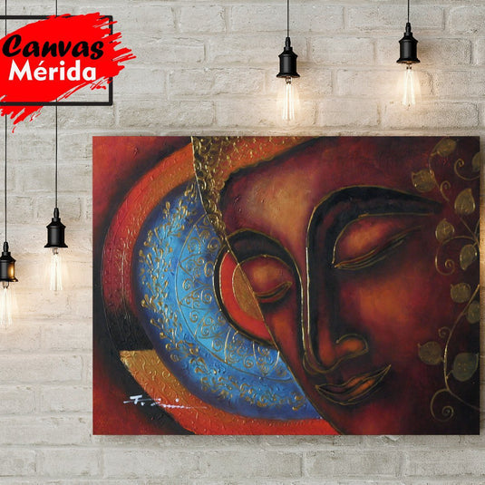 Buda Circulo - Canvas Mérida Fine Print Art