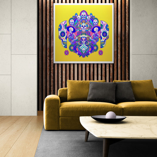 Calaveritas - Canvas Mérida Fine Print Art