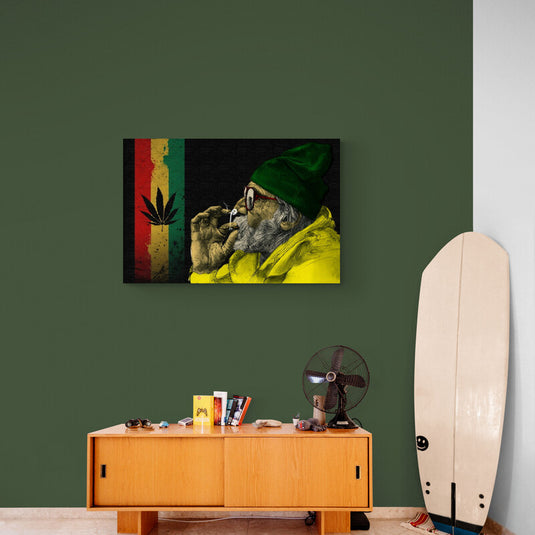 Cannabis Men - Canvas Mérida Fine Print Art