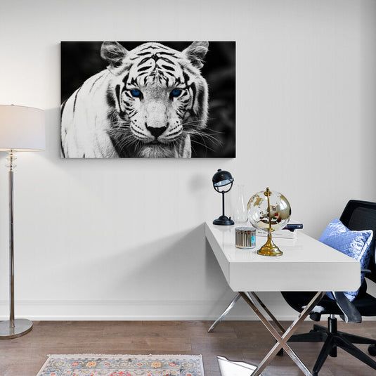 Cat Blue Eyes - Canvas Mérida Fine Print Art