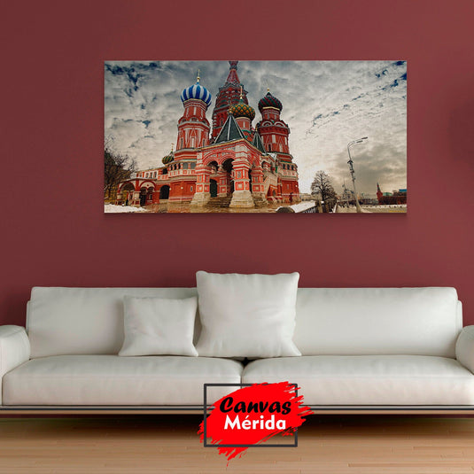 Catedral de San Basilio - Canvas Mérida Fine Print Art