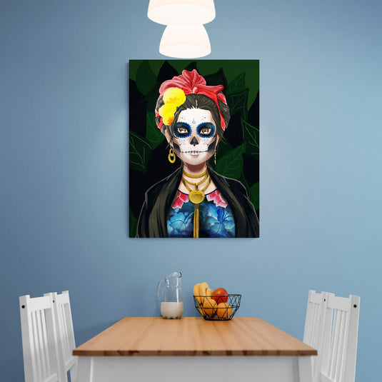 Catrina Mexicana 1 - Canvas Mérida Fine Print Art