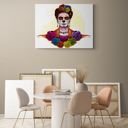 Catrina de Frida Kahlo - Canvas Mérida Fine Print Art