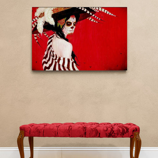 Catrinas Tradiciones Mexicanas 6 - Canvas Mérida Fine Print Art