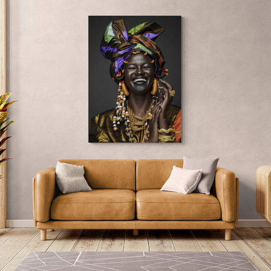 Cheerfulness - Canvas Mérida Fine Print Art