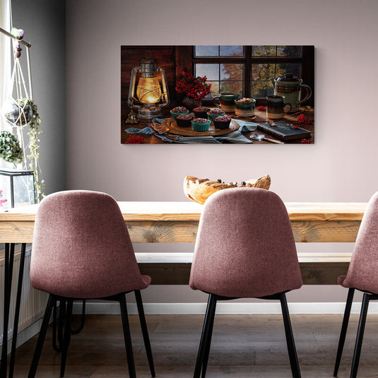 Chocolate Muffin - Canvas Mérida Fine Print Art