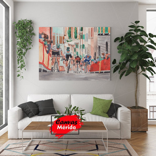 Ciclismo #2 - Canvas Mérida Fine Print Art