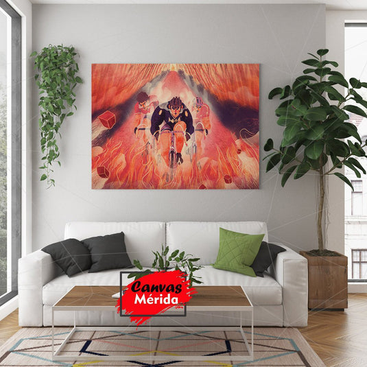 Ciclismo #3 - Canvas Mérida Fine Print Art