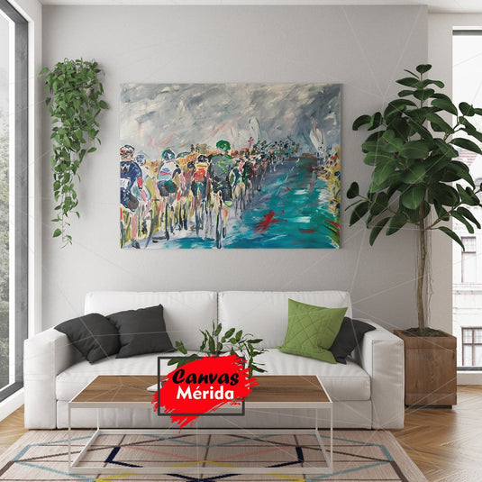 Ciclismo #4 - Canvas Mérida Fine Print Art