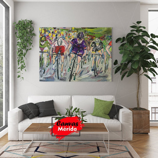 Ciclismo #5 - Canvas Mérida Fine Print Art