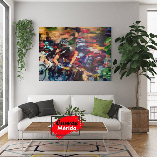 Ciclismo #6 - Canvas Mérida Fine Print Art