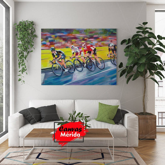 Ciclismo #8 - Canvas Mérida Fine Print Art
