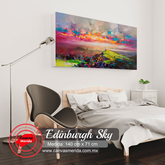 Cielo de Edimburgo - Canvas Mérida Fine Print Art