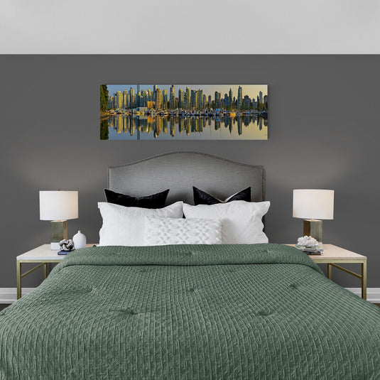 Coast Skyscrapers - Canvas Mérida Fine Print Art