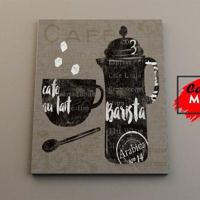 Coffe Time Number 11 - Canvas Mérida Fine Print Art