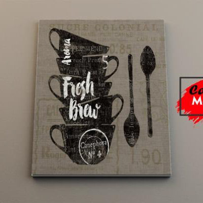 Coffe Time Number 13 - Canvas Mérida Fine Print Art