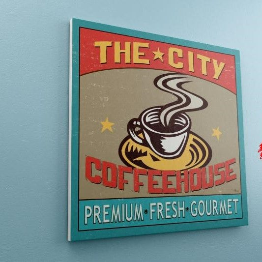 Coffee Time Number 19 - Canvas Mérida Fine Print Art