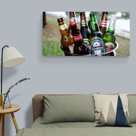 Cold Beers - Canvas Mérida Fine Print Art