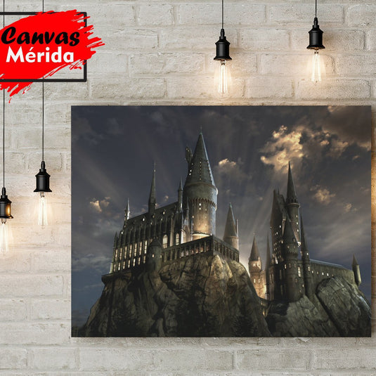 Colegio Hogwarts - Canvas Mérida Fine Print Art