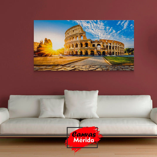 Coliseo Romano - Canvas Mérida Fine Print Art