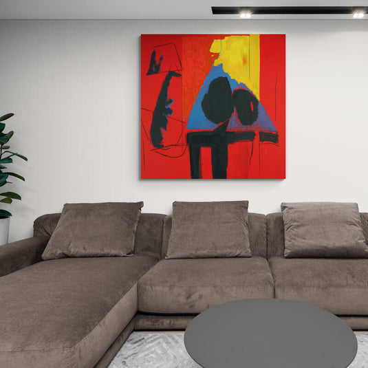 Collage Work - Canvas Mérida Fine Print Art