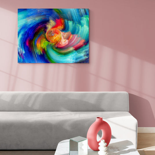 Color Swirl - Canvas Mérida Fine Print Art