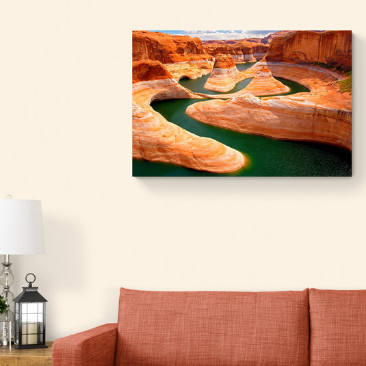 Colorado's Canyon #2 - Canvas Mérida Fine Print Art