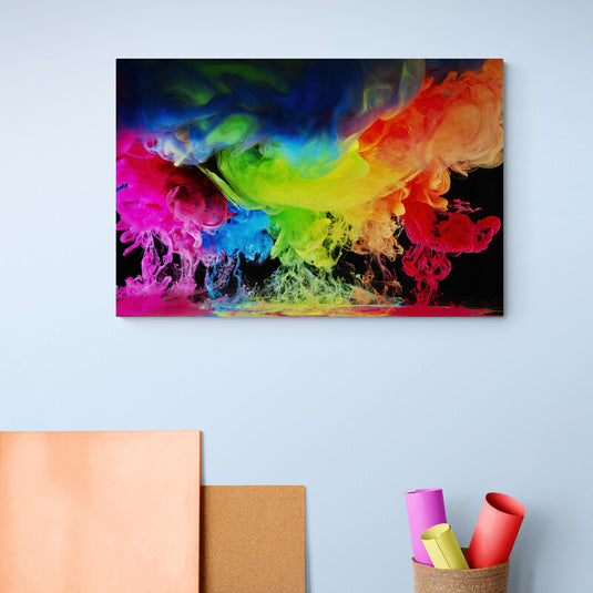 Colored Smoke - Canvas Mérida Fine Print Art