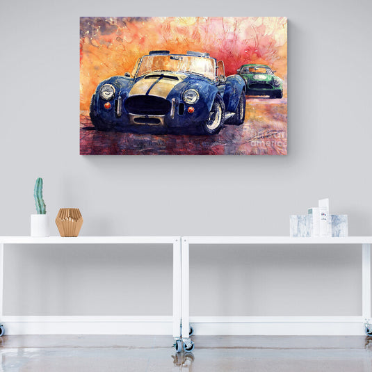 Colorful Race - Canvas Mérida Fine Print Art