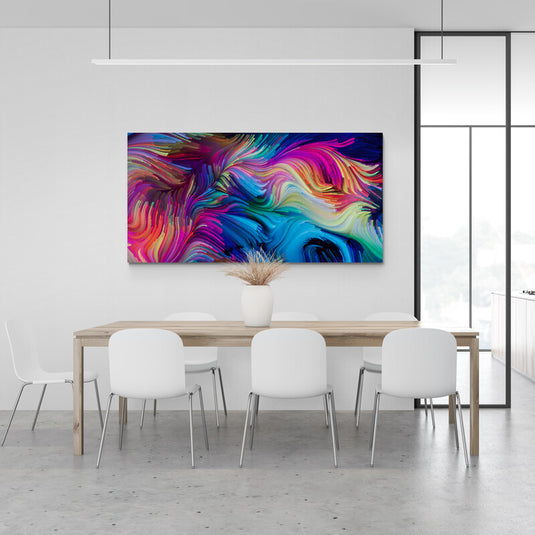 Color in motion - Canvas Mérida Fine Print Art