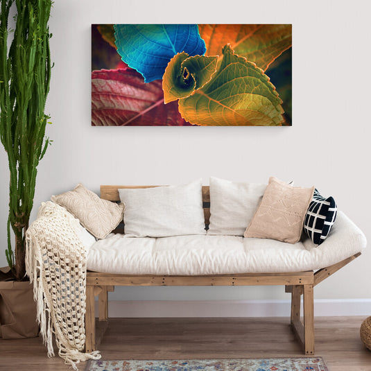 Colors of Leaves - Canvas Mérida Fine Print Art