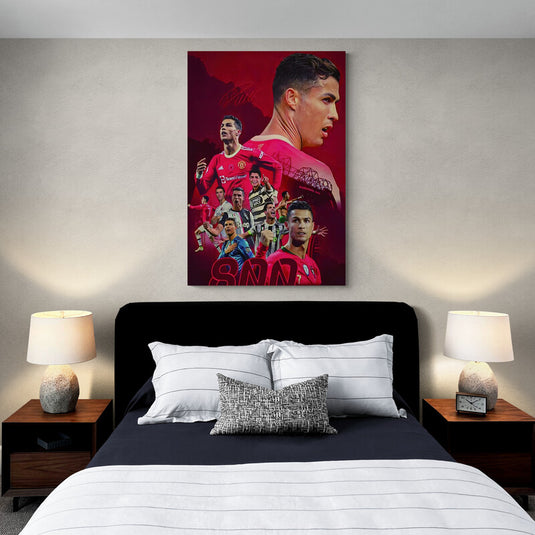 Cristiano Ronaldo #20 - Canvas Mérida Fine Print Art