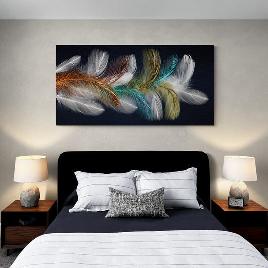 Plumas - Canvas Mérida Fine Print Art