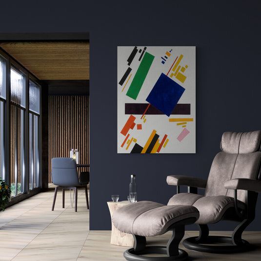 Malévich suprematismo abstracción geométrica colores planos