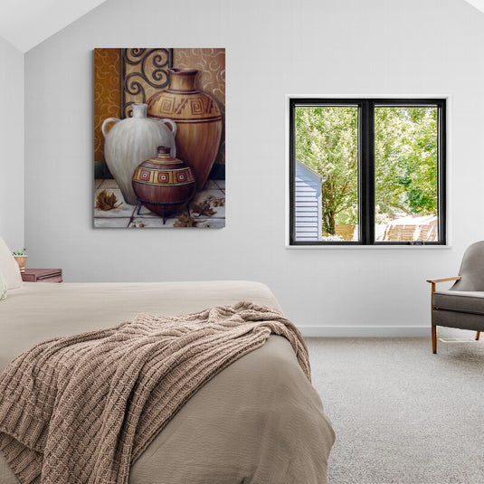 Contemporary Vases - Canvas Mérida Fine Print Art