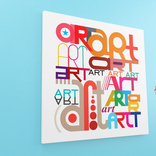 Cool Art (letras) - Canvas Mérida Fine Print Art