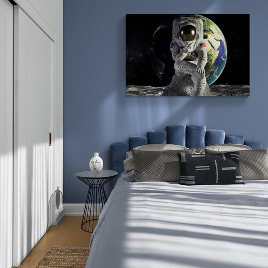 Cosmonaut - Canvas Mérida Fine Print Art